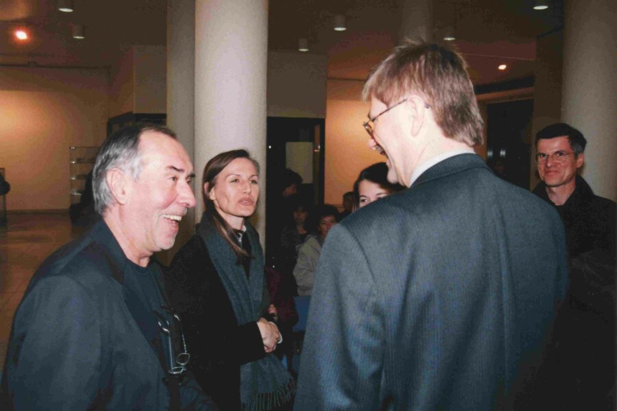 zleva: Pavel Liška, Silvia Eiblmayr, Joseph Secky; foto: Anna Pecková
